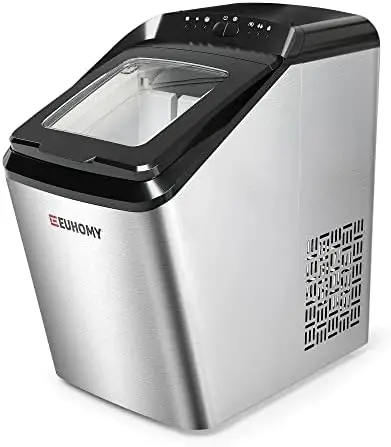 Maker Countertop, 33-36 lbs/24H Ice Machine, Self-Cleaning 9 Ice Cubes Ready in 7-10 Minutes, 2.8L Ice Maker Machine with Ice Sc
Maker Countertop, 33-36 lbs/24H Ice Machine, Self-Cleaning 9 Ice Cubes Ready in 7-10 Minutes, 2.8L Ice Maker Machine with Ice Sc