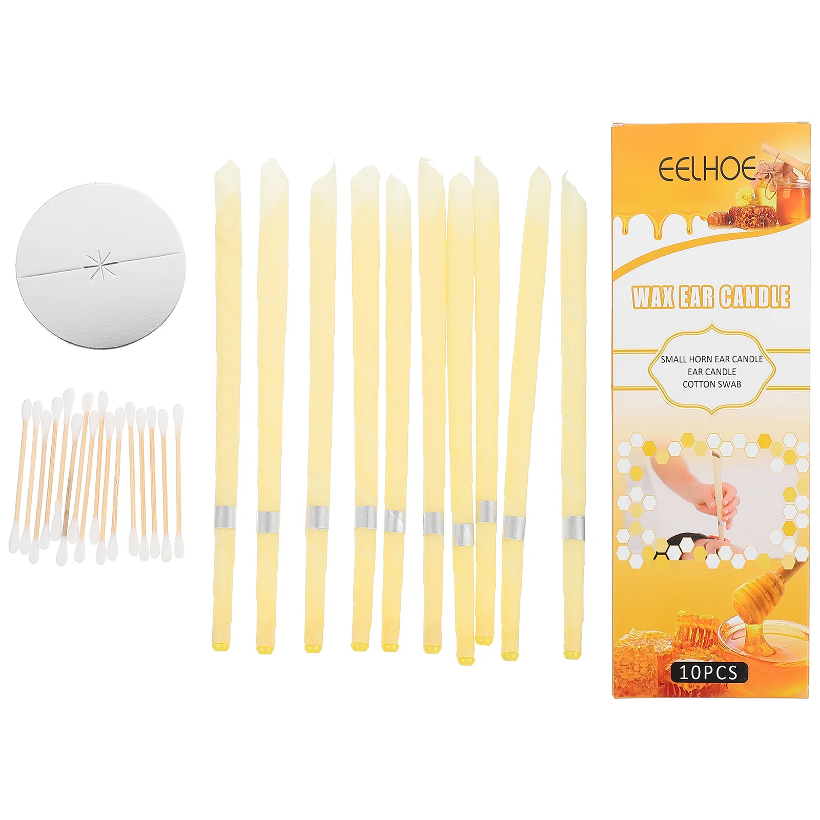 1Set Ear Cleaning Tool Ear Beeswax Candles Aroma Ear Wax Candles Ear Candling Supplies for Salon Home Party Bedroom
1Set Ear Cleaning Tool Ear Beeswax Candles Aroma Ear Wax Candles Ear Candling Supplies for Salon Home Party Bedroom