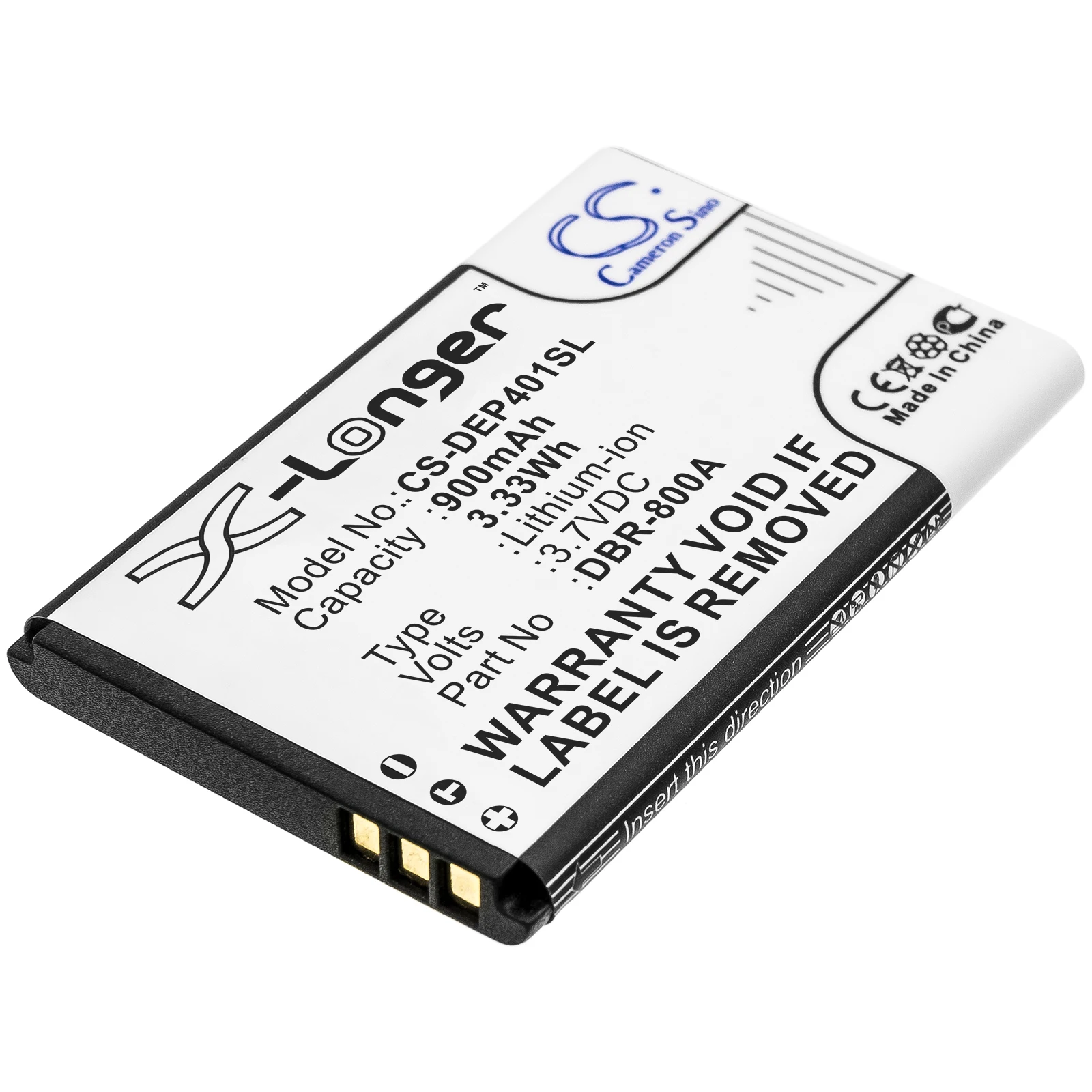 Cameron Sino Mobile SmartPhone Replacement Li-ion Battery 900mAh For Doro Amico Schlicht, Simp Free Tools 
Cameron Sino Mobile SmartPhone Replacement Li-ion Battery 900mAh For Doro Amico Schlicht, Simp Free Tools