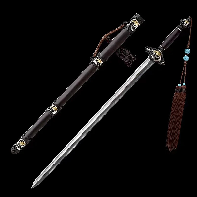 Home Decoration Swords Chinese Traditional Gift which is made of Gilt bronze and is installed as a Ebony wooden scabbard
Home Decoration Swords Chinese Traditional Gift which is made of Gilt bronze and is installed as a Ebony wooden scabbard