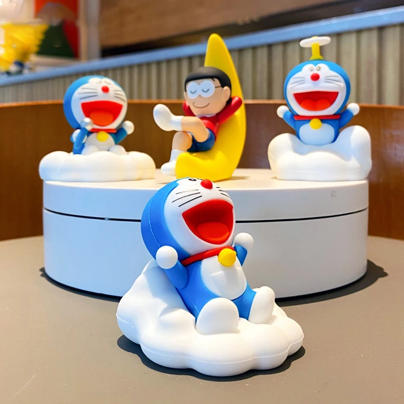 Doraemon анимационные периферийные устройства Kawaii Starry Sky серии модель украшения