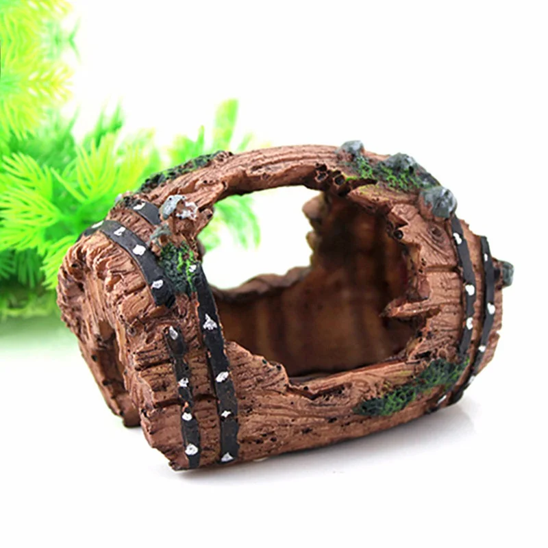 Resin Aquarium Ornaments Decorations Artificial Barrel Cave Landscaping Accessories For Fish Tank Aquarium Decoration Background
Resin Aquarium Ornaments Decorations Artificial Barrel Cave Landscaping Accessories For Fish Tank Aquarium Decoration Background