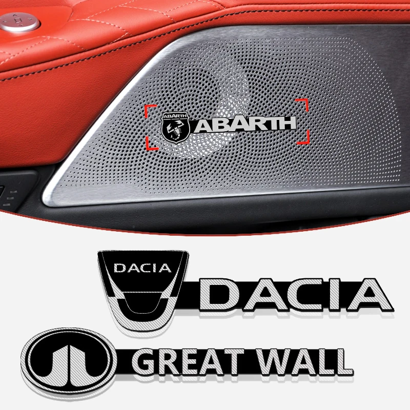2pcs Car Audio Decorate 3D Aluminum Badge Emblem Sticker for Hyundai Tucson 2021 Accent I10 I20 Kona Car Accessories Car Styling
2pcs Car Audio Decorate 3D Aluminum Badge Emblem Sticker for Hyundai Tucson 2021 Accent I10 I20 Kona Car Accessories Car Styling