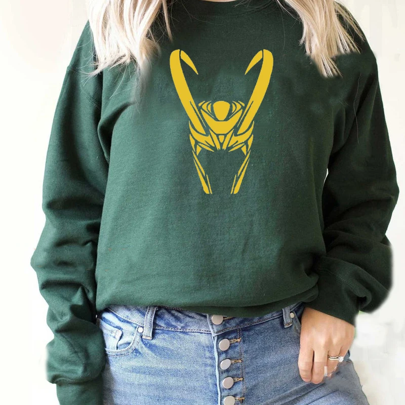 Loki God of Mischief Crewneck Sweatshirt Women Pullover Men's Hoodies Superhero Anime Woman Clothes Autumn Female Aesthetic
Loki God of Mischief Crewneck Sweatshirt Women Pullover Men's Hoodies Superhero Anime Woman Clothes Autumn Female Aesthetic