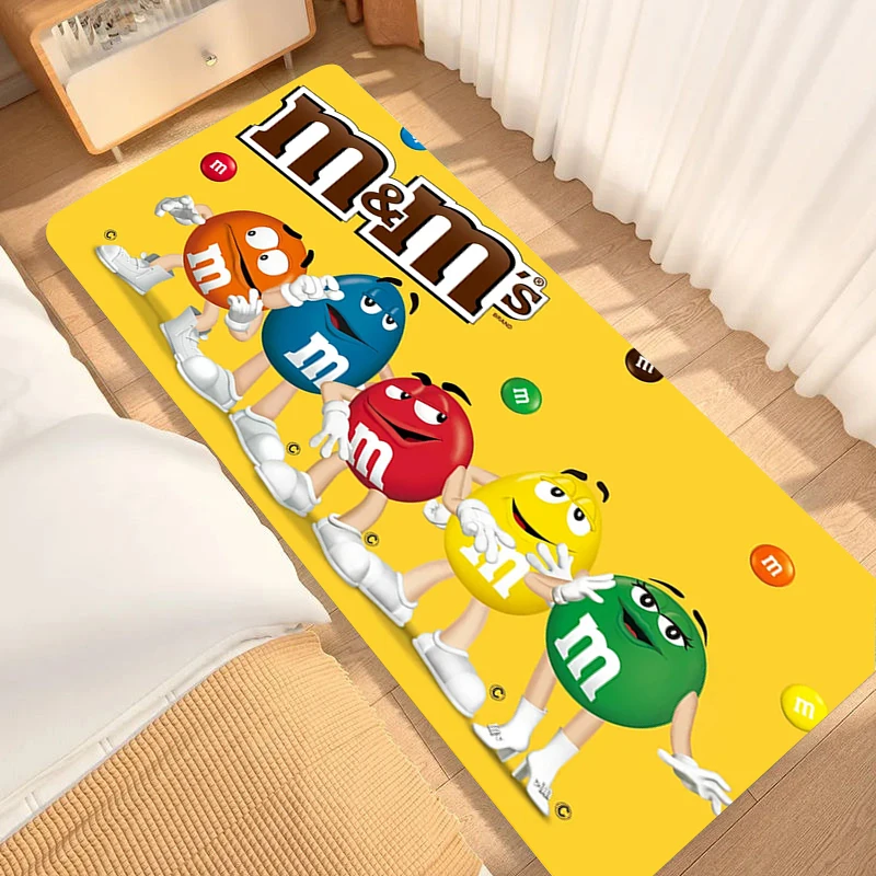 

Chocolate M&MS Carpet Floor Mats Mat Welcome Home Bathroom Bath Bedside Kawaii Rug Rugs Room Door Prayer Entrance Doormat Living