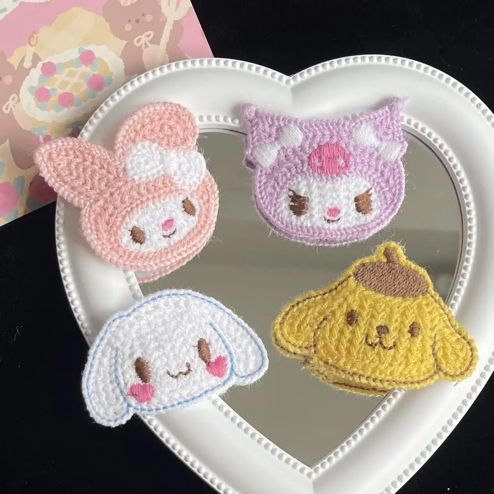 Knitted Wool Sanrio Hair Clip Ins Simple Girl Heart Cartoon Embroidery Exquisite Hair Accessories Student Liu Haibian Clip
Knitted Wool Sanrio Hair Clip Ins Simple Girl Heart Cartoon Embroidery Exquisite Hair Accessories Student Liu Haibian Clip