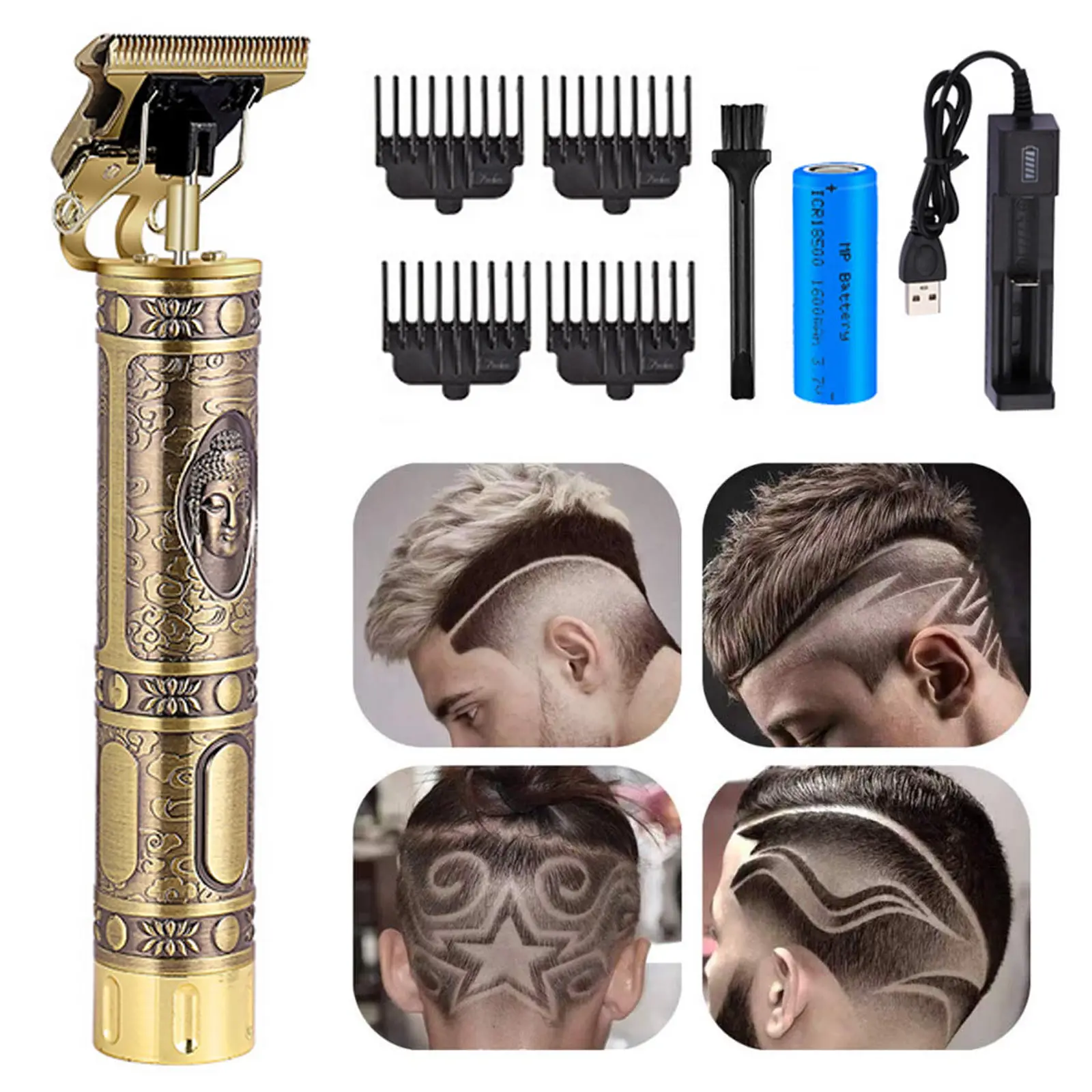 Electric Professional Hair Clipper Rechargeable Cordless Hair Trimmer Shaver Beard Men Hair Cutting Machine Beard Razo
Electric Professional Hair Clipper Rechargeable Cordless Hair Trimmer Shaver Beard Men Hair Cutting Machine Beard Razo