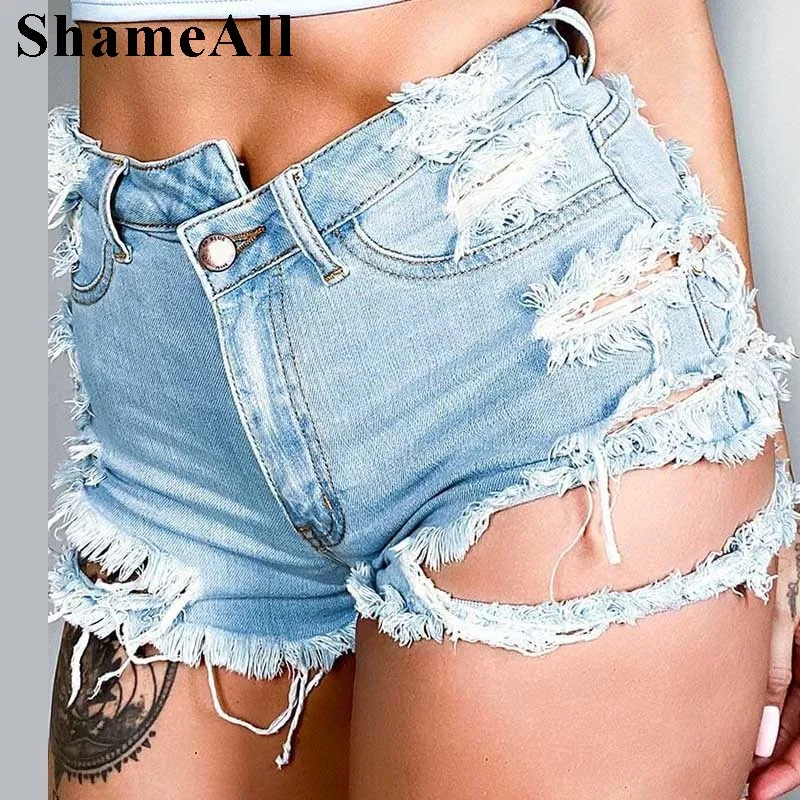 Women Street Asymmetric High Waisted Ripped Tassel Stretch Denim Shorts Summer Sexy Slim Fit Club Party Jeans Grunge Short Pants
Women Street Asymmetric High Waisted Ripped Tassel Stretch Denim Shorts Summer Sexy Slim Fit Club Party Jeans Grunge Short Pants