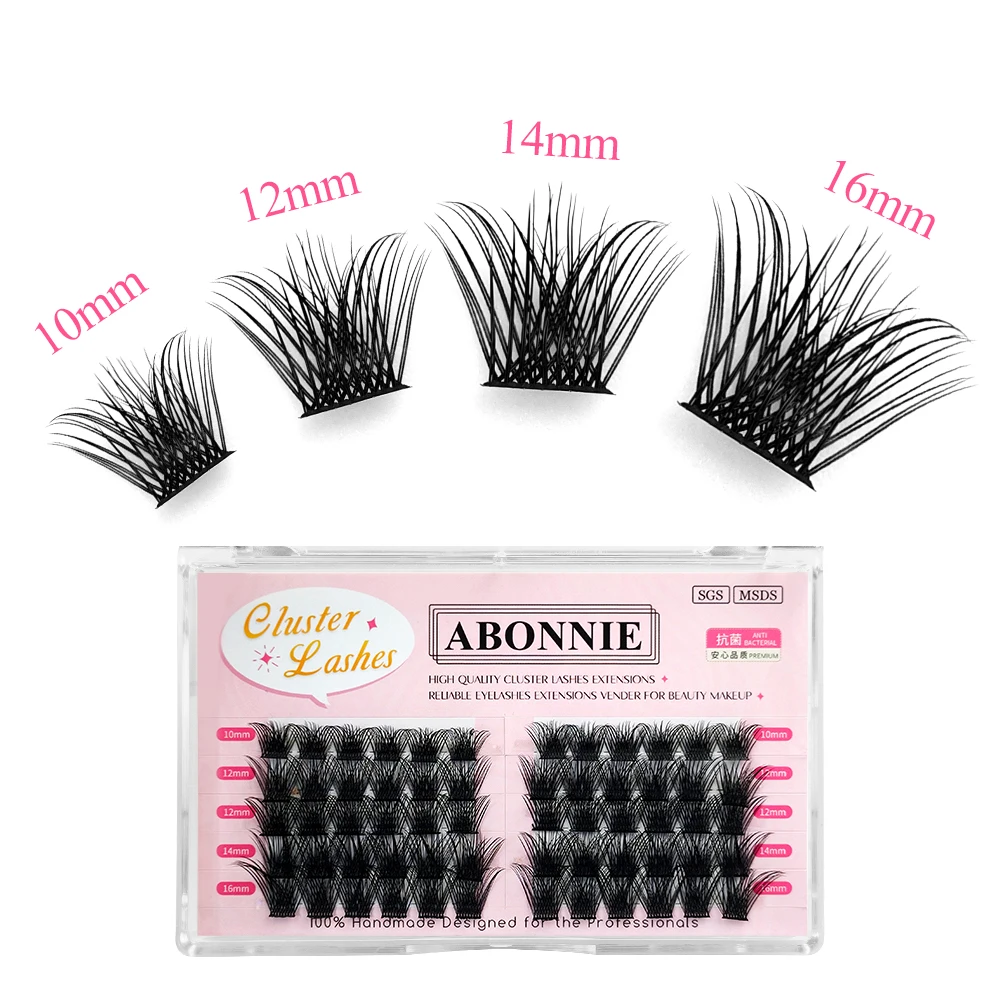 Abonnie Eyelash Clusters DIY Volume Extensions Cluster Lashes C D Curl Premade Volume Fans Russian Lashes Bundles Makeup
Abonnie Eyelash Clusters DIY Volume Extensions Cluster Lashes C D Curl Premade Volume Fans Russian Lashes Bundles Makeup