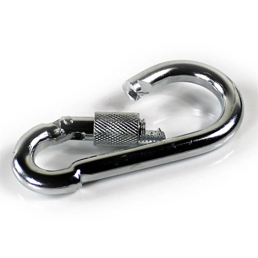 Climbing Camping Carabiner Clip Snap Hook Keyring Screw Lock 60/70/80/90/100MM CARABINER CLIP Quick-hanging Safety Buckle
Climbing Camping Carabiner Clip Snap Hook Keyring Screw Lock 60/70/80/90/100MM CARABINER CLIP Quick-hanging Safety Buckle