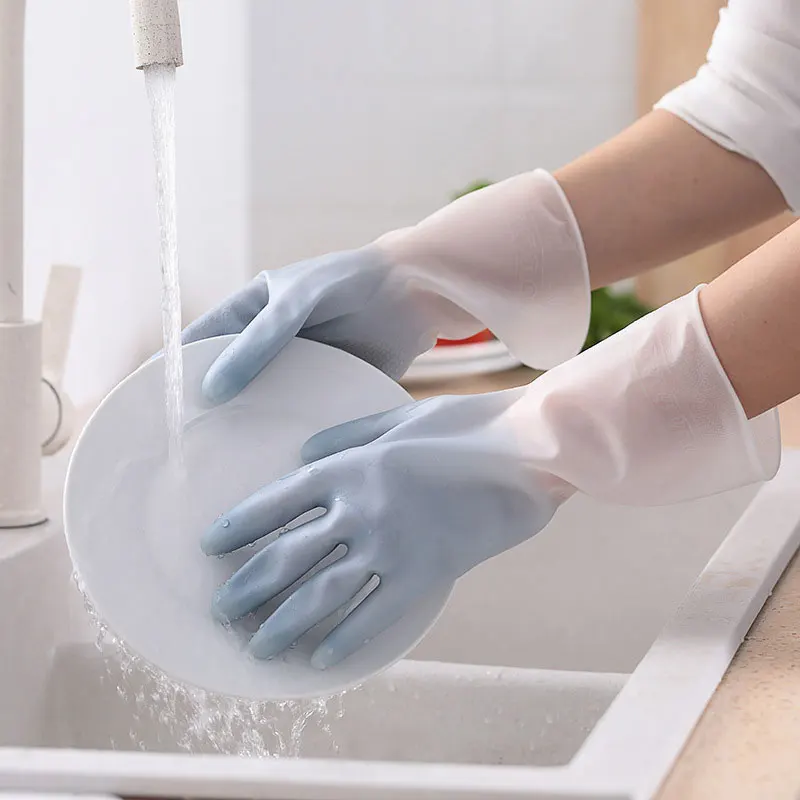 Dishwashing Cleaning Gloves Kitchen Silicone Rubber Sponge Glove Household Scrubber Clean Tools Dropshipping Kitchen 
Dishwashing Cleaning Gloves Kitchen Silicone Rubber Sponge Glove Household Scrubber Clean Tools Dropshipping Kitchen