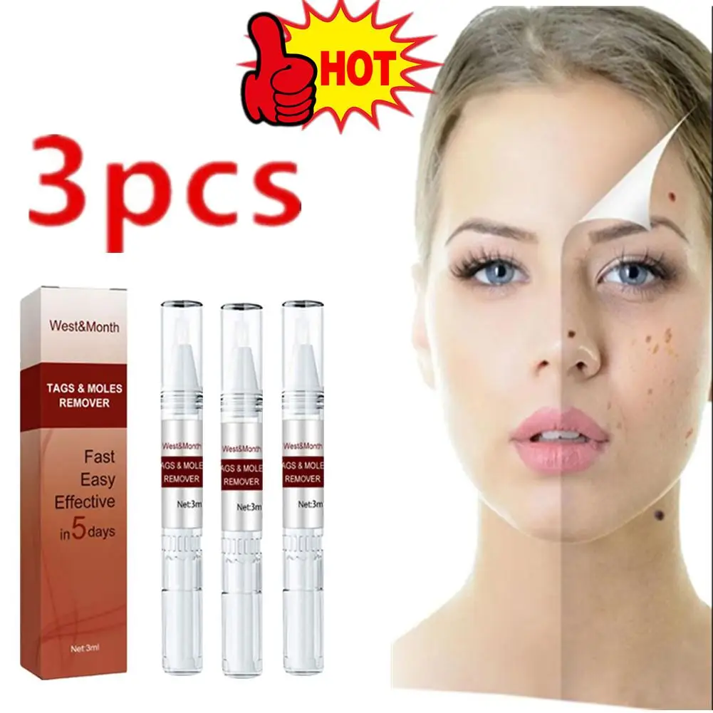 3 pcs 3ml Wipe Off Tags & Moles Pen For Callus Gram Warts Foot Remover Liquid Genital Wart Removal Treatment Pen Skin Beauty
3 pcs 3ml Wipe Off Tags & Moles Pen For Callus Gram Warts Foot Remover Liquid Genital Wart Removal Treatment Pen Skin Beauty