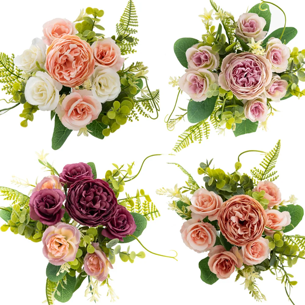 Simulation 7-forks Peony Fake Flower Realistic Peony Artificial Flowers Simulation Flower Peony for Home Wedding Decoration 
Simulation 7-forks Peony Fake Flower Realistic Peony Artificial Flowers Simulation Flower Peony for Home Wedding Decoration