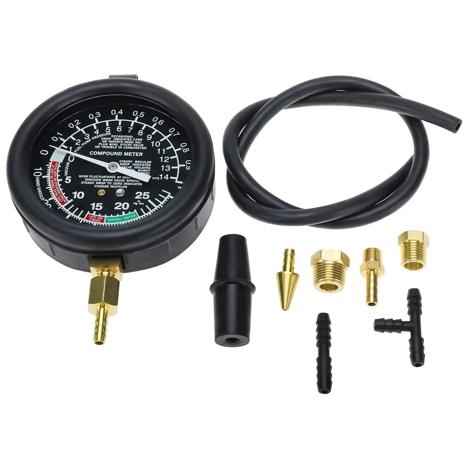 Vacuum Pump And Fuel Tester Vacuum Carburetor And Gauge Pressure Gauge, Car Pump Fuel Tester Diagnostics Kit,leak
Vacuum Pump And Fuel Tester Vacuum Carburetor And Gauge Pressure Gauge, Car Pump Fuel Tester Diagnostics Kit,leak