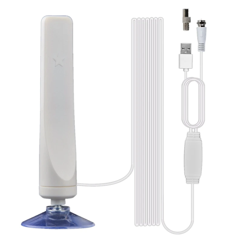 Indoor Digital HDTV Antenna TV 50 Miles Range Radius Amplifier DVB-T2 Clear Satellite Dish Signal Receiver Aerial
Indoor Digital HDTV Antenna TV 50 Miles Range Radius Amplifier DVB-T2 Clear Satellite Dish Signal Receiver Aerial