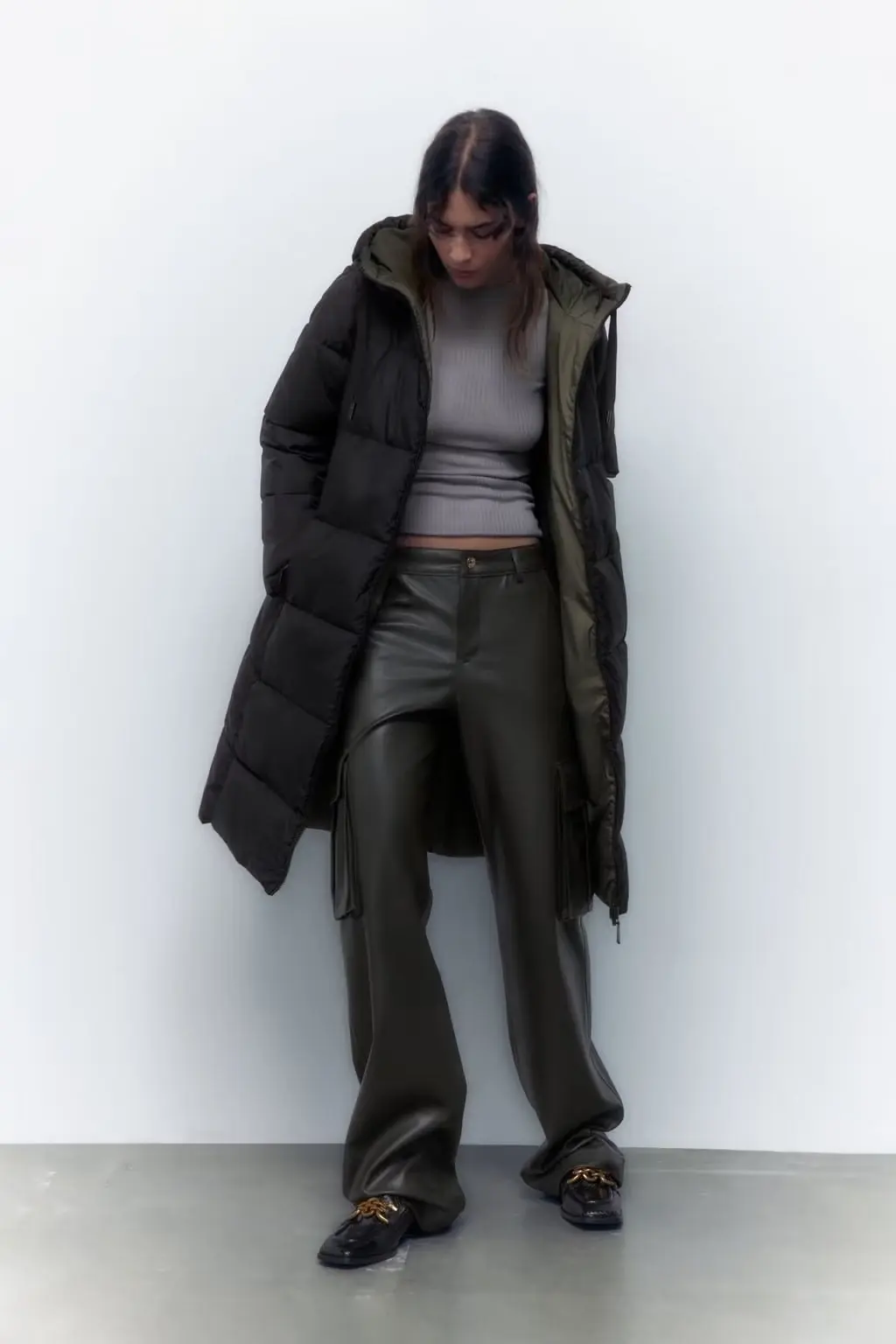 2022 autumn European American women's clothing city wear long cotton coat jacket on both sides
2022 autumn European American women's clothing city wear long cotton coat jacket on both sides