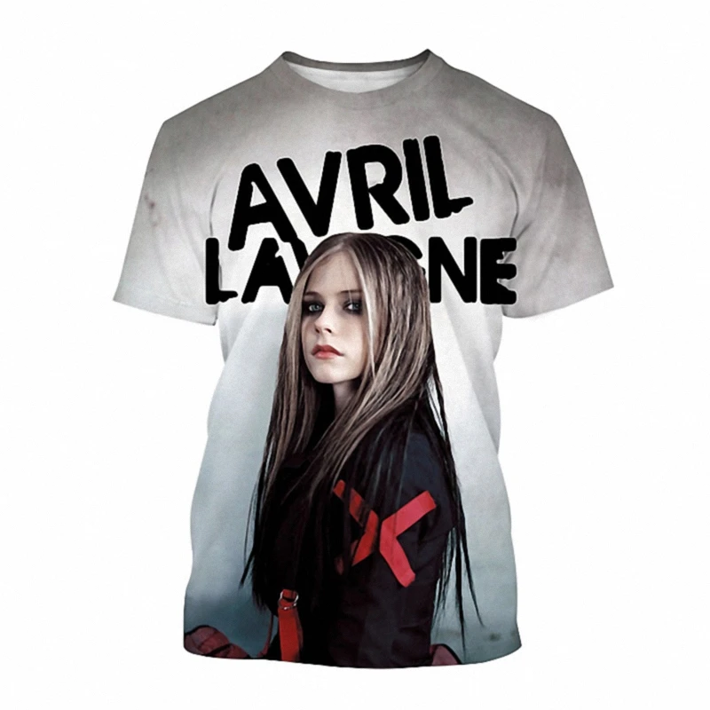 2023 Avril Lavigne 3D Printed T-shirts Men Women Summer Fashion Casual Short Sleeve Singer Harajuku Streetwear Oversized T Shirt
2023 Avril Lavigne 3D Printed T-shirts Men Women Summer Fashion Casual Short Sleeve Singer Harajuku Streetwear Oversized T Shirt