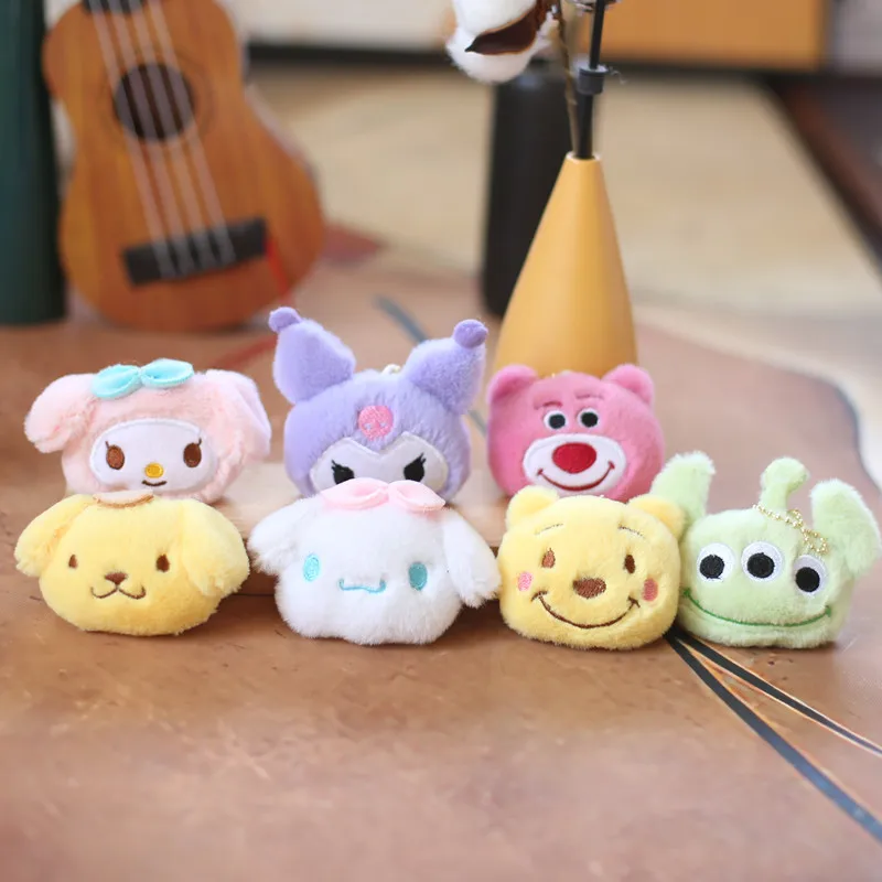 Брелок Sanrio Cinnamoroll Kuromi Kawaii My Melody плюшевый игрушечный брелок Детский милый помпон пуриновый кулон брелки подарок на день рождения
Брелок Sanrio Cinnamoroll Kuromi Kawaii My Melody плюшевый игрушечный брелок Детский милый помпон пуриновый кулон брелки подарок на день рождения