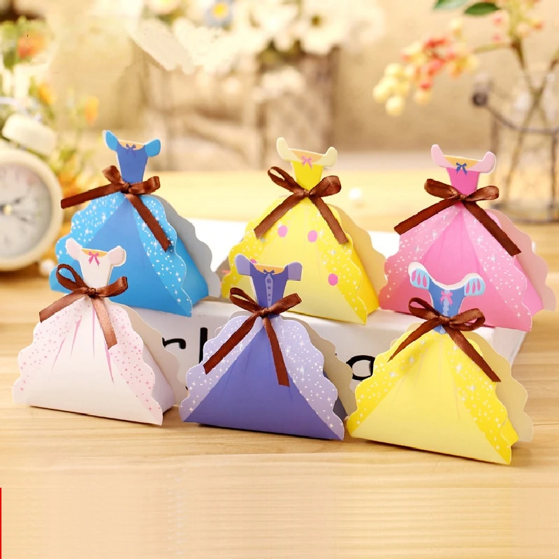 10pcs Girl Party Supplies Candy Box Princess Skirt Folding Gift Box Wedding Favors Gifts Souvenirs Party Supplies Decoration
10pcs Girl Party Supplies Candy Box Princess Skirt Folding Gift Box Wedding Favors Gifts Souvenirs Party Supplies Decoration