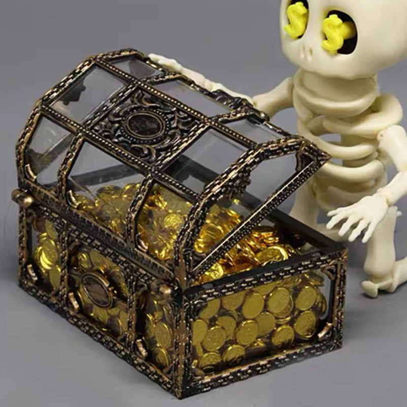 Transparent Vintage Pirate Treasure Storage Box Organizer Earrings Crystal Gem Jewelry Trinket Women Jewelry Display Travel Case
Transparent Vintage Pirate Treasure Storage Box Organizer Earrings Crystal Gem Jewelry Trinket Women Jewelry Display Travel Case
