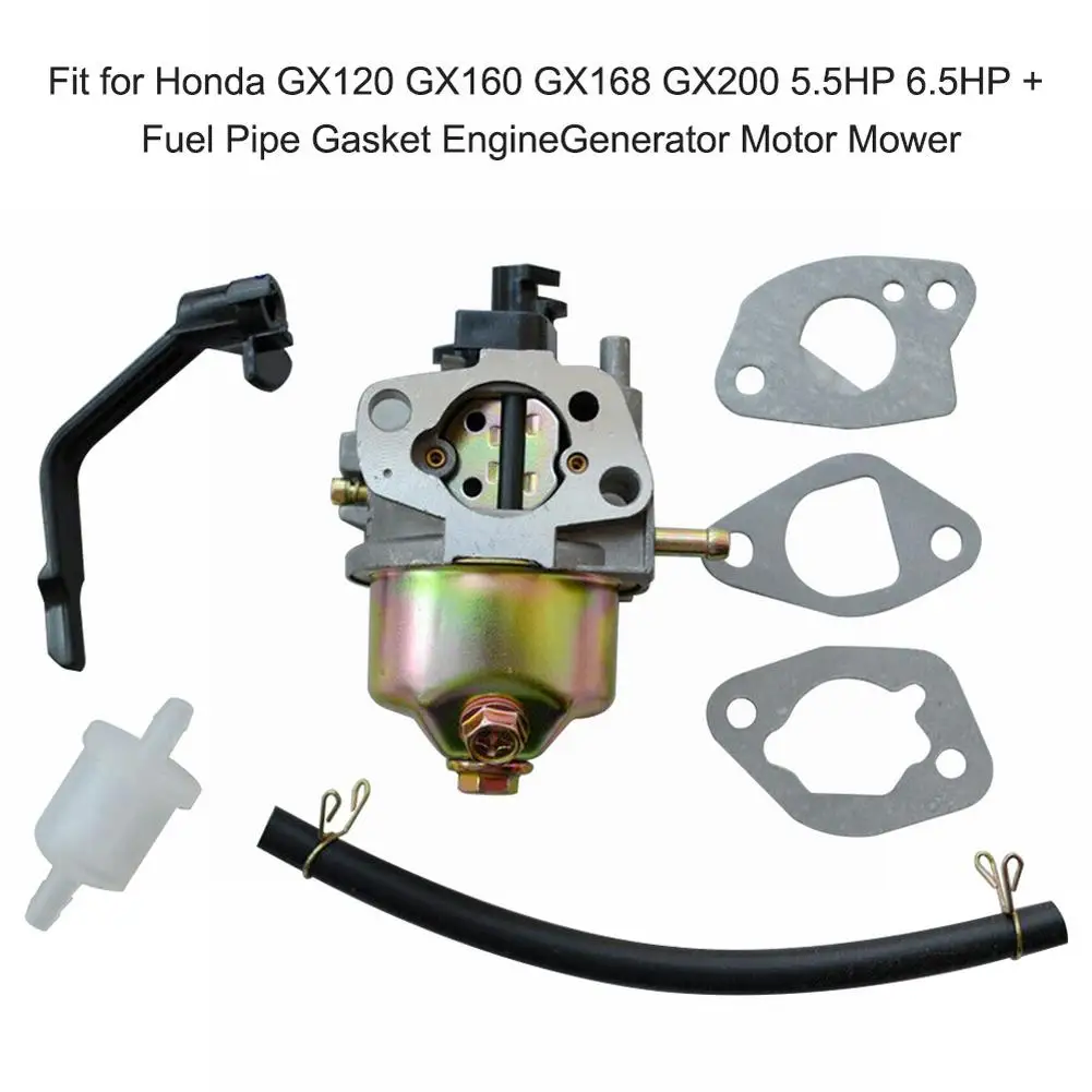 Carburetor Carb For Honda GX120 GX160 GX168 GX200 5.5HP 6.5HP Generator Engine Motor Fuel Pipe Gasket Lawn Mower Parts
Carburetor Carb For Honda GX120 GX160 GX168 GX200 5.5HP 6.5HP Generator Engine Motor Fuel Pipe Gasket Lawn Mower Parts