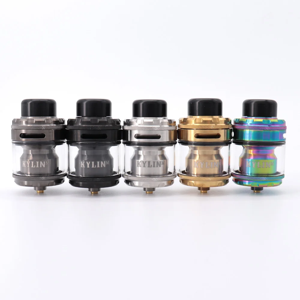 

Электронная сигарета Vape Kylin M PRO RTA бак 6 мл/8 мл Топ заполняющий Один катушка перестраиваемая распылитель Vs Berserker B3 V3 MTL RTA 24 мм