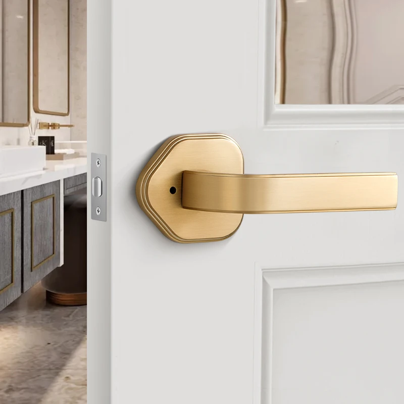 SORWDUERM Gold Color Door Handle Luxury Interior Bedroom Bathroom American Style Door Handle
SORWDUERM Gold Color Door Handle Luxury Interior Bedroom Bathroom American Style Door Handle