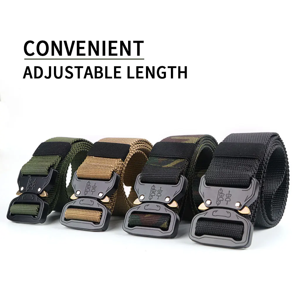 Tactical Nylon Belt Outdoor Men Army Belt 120cm Molle Military SWAT Combat Belts Knock Off Survival Waist Battle Belt Dropship
Tactical Nylon Belt Outdoor Men Army Belt 120cm Molle Military SWAT Combat Belts Knock Off Survival Waist Battle Belt Dropship