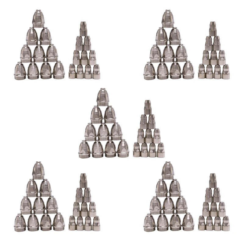 Hot 100Pcs P80 Plasma Cutting Torch Consumable Cutting CNC 80A P80 Plasma Torch Tip Electrode Nozzle
Hot 100Pcs P80 Plasma Cutting Torch Consumable Cutting CNC 80A P80 Plasma Torch Tip Electrode Nozzle