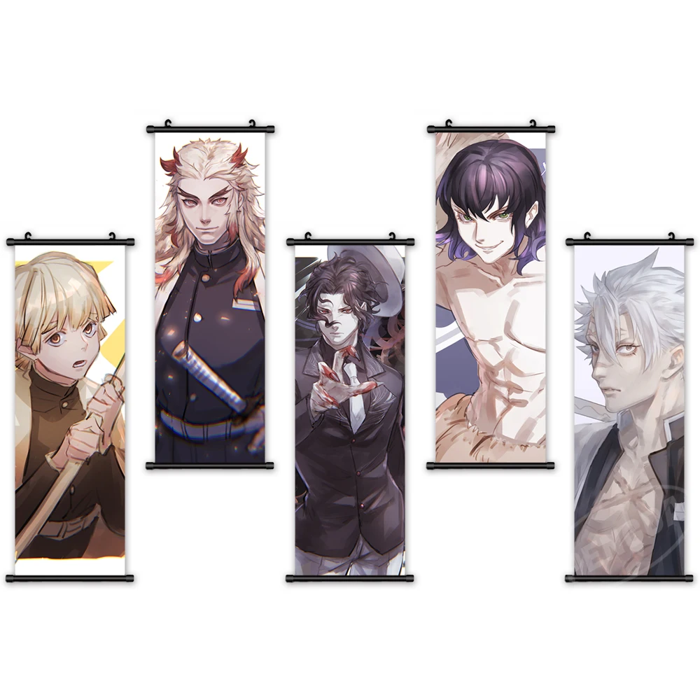 Wall Artwork Canvas Mural Anime Pictures Kimetsu No Yaiba Painting Print Kimetsu Posters Plastic Hanging Scrolls Home Decoration
Wall Artwork Canvas Mural Anime Pictures Kimetsu No Yaiba Painting Print Kimetsu Posters Plastic Hanging Scrolls Home Decoration