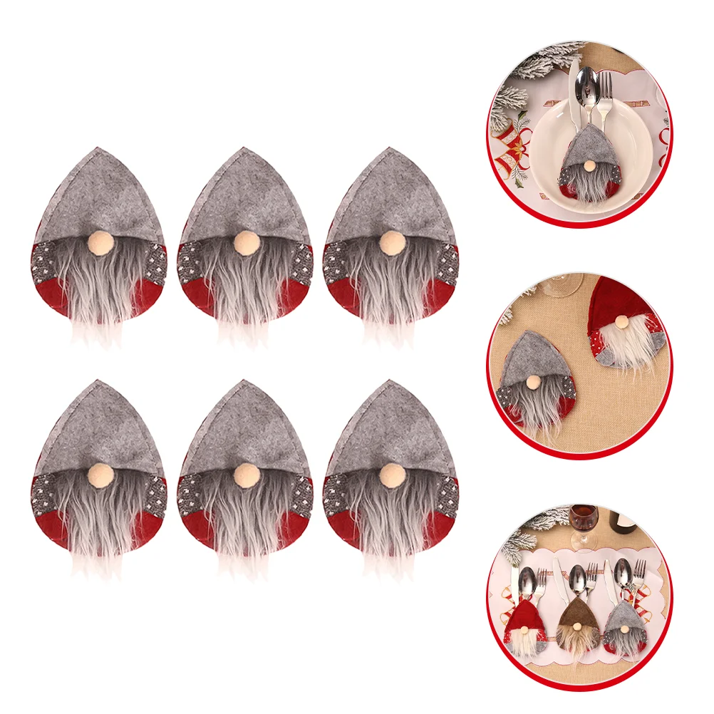 Christmas Holder Silverware Cutlery Party Bag Spoongnome Fork Tableware Decoration Utensil Tableflatwarepouch Pocketbags Dinner
Christmas Holder Silverware Cutlery Party Bag Spoongnome Fork Tableware Decoration Utensil Tableflatwarepouch Pocketbags Dinner