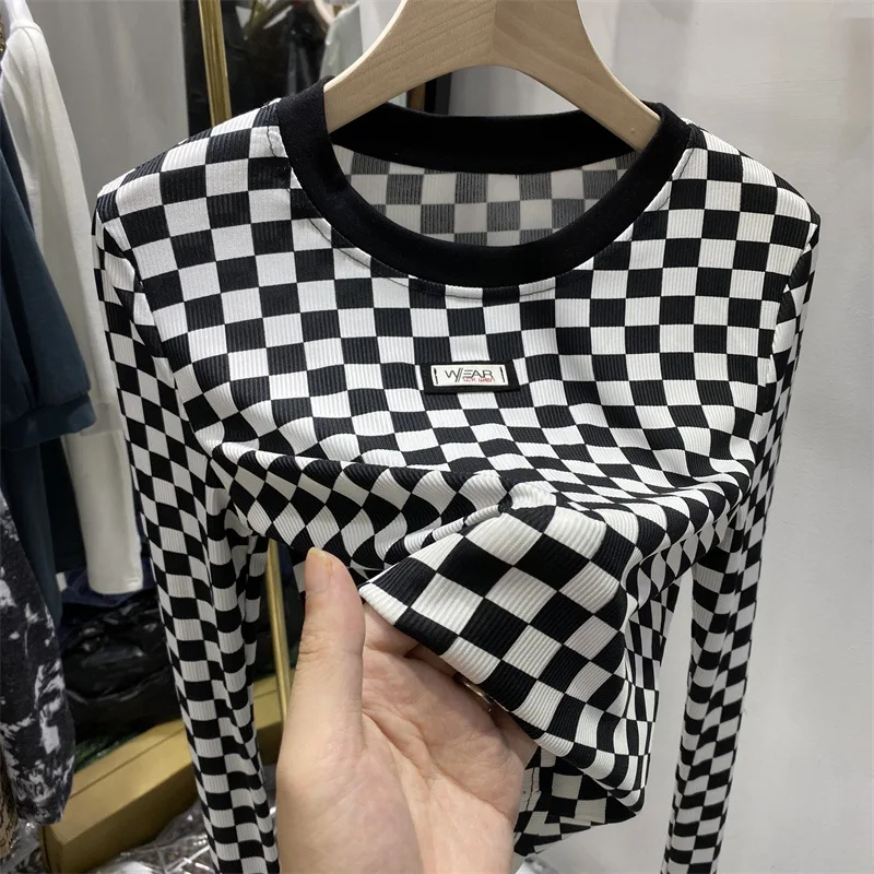 Women Fashion Lattice Top 2022 Spring Long Sleeve Casual T Shirt Women O Neck Bodycon Clothes TOP145
Women Fashion Lattice Top 2022 Spring Long Sleeve Casual T Shirt Women O Neck Bodycon Clothes TOP145