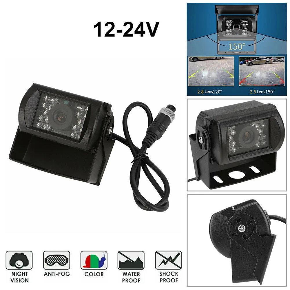 Brand New High Quality Reverse Camera 4Pin Parking Assistance Heavy Duty IR Rear View PAL Parts RV Reversing Truck
Brand New High Quality Reverse Camera 4Pin Parking Assistance Heavy Duty IR Rear View PAL Parts RV Reversing Truck