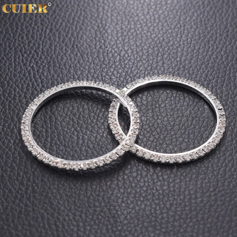 20pcs 40mm Sew on Round Hoop Crystal Rhinestones Buckle Ribbon Belt Decorations for Clothing DIY Sewing Craft Accessories Buckle
20pcs 40mm Sew on Round Hoop Crystal Rhinestones Buckle Ribbon Belt Decorations for Clothing DIY Sewing Craft Accessories Buckle