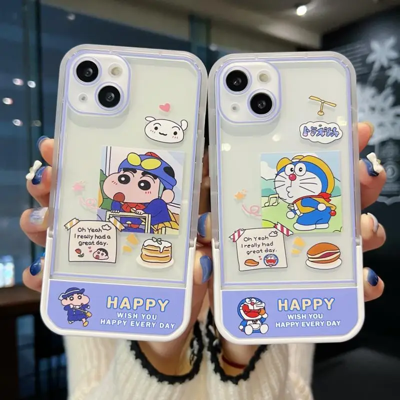 Мультяшная пара Doraemon невидимая подставка подходит для Apple 13Promax/14 чехол для телефона полное покрытие защита от падения Iphone 2 защитный чехол
Мультяшная пара Doraemon невидимая подставка подходит для Apple 13Promax/14 чехол для телефона полное покрытие защита от падения Iphone 2 защитный чехол