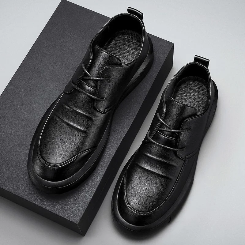 Men Shoes Casual Men Leather Big Toe Soft Sole Dress Versatile Business Lace-Up Summer Breathable Style Loafers Dress Shoes Men
Men Shoes Casual Men Leather Big Toe Soft Sole Dress Versatile Business Lace-Up Summer Breathable Style Loafers Dress Shoes Men