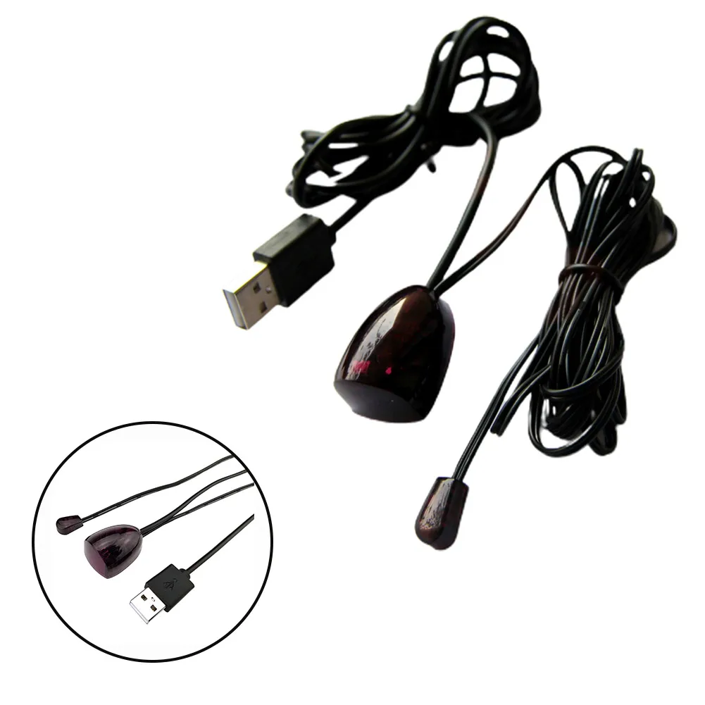 IR Infrared Remote Control Receiver Extender Repeater Emitter USB Adapter For Cable Box Stereo Receiver Satellite TV Receiver
IR Infrared Remote Control Receiver Extender Repeater Emitter USB Adapter For Cable Box Stereo Receiver Satellite TV Receiver