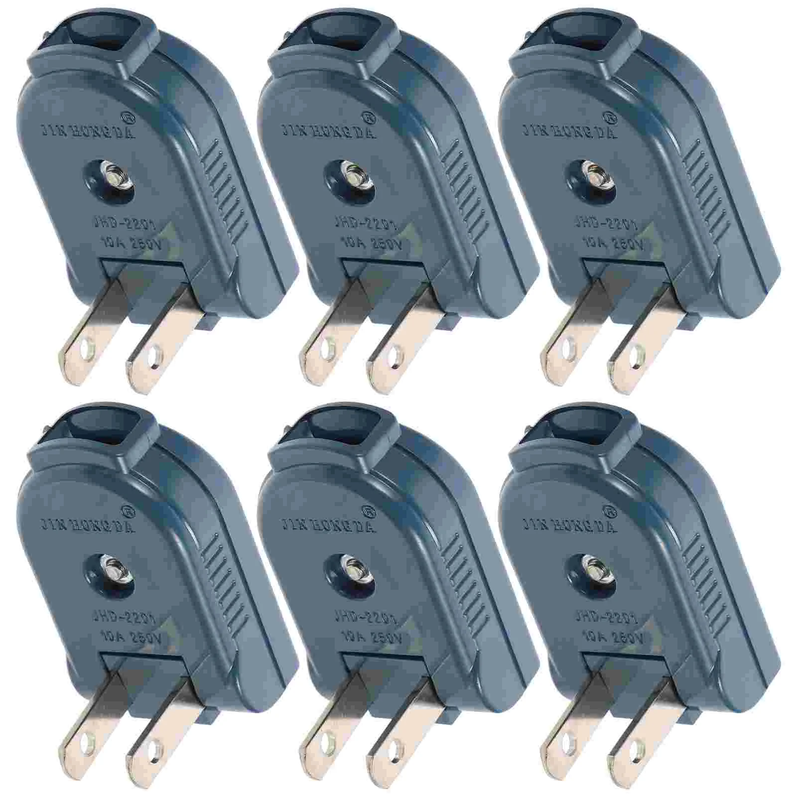 6 Pcs Replace Rotatable Electrical Plug Heavy Duty Extension Cord Replacement Ends Abs
6 Pcs Replace Rotatable Electrical Plug Heavy Duty Extension Cord Replacement Ends Abs