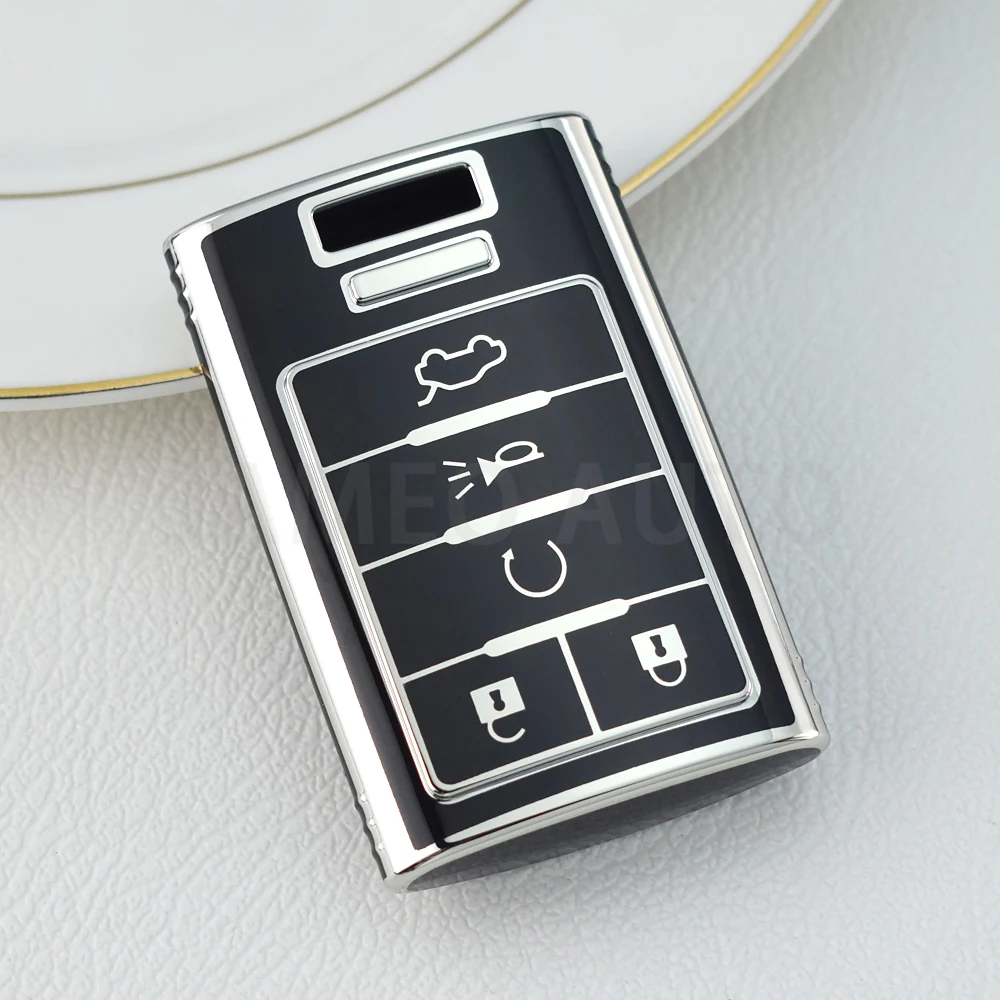 Для Cadillac ATS XTS SRX CTS XLS DTS Escalade Chevrolet C7 Corvette 5-кнопочный чехол для автомобильного ключа из ТПУ, автоаксессуары
Для Cadillac ATS XTS SRX CTS XLS DTS Escalade Chevrolet C7 Corvette 5-кнопочный чехол для автомобильного ключа из ТПУ, автоаксессуары