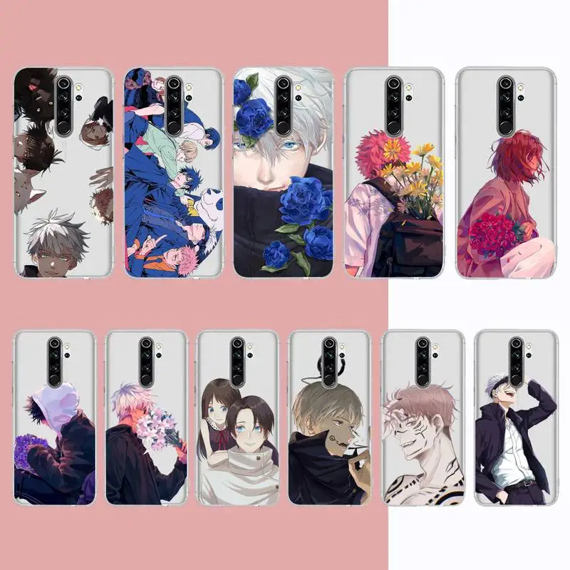 Japanese Anime Jujutsu Kaisen Phone Case for Samsung S20 S10 lite S21 plus for Redmi Note8 9pro for Huawei P20 Clear Case
Japanese Anime Jujutsu Kaisen Phone Case for Samsung S20 S10 lite S21 plus for Redmi Note8 9pro for Huawei P20 Clear Case