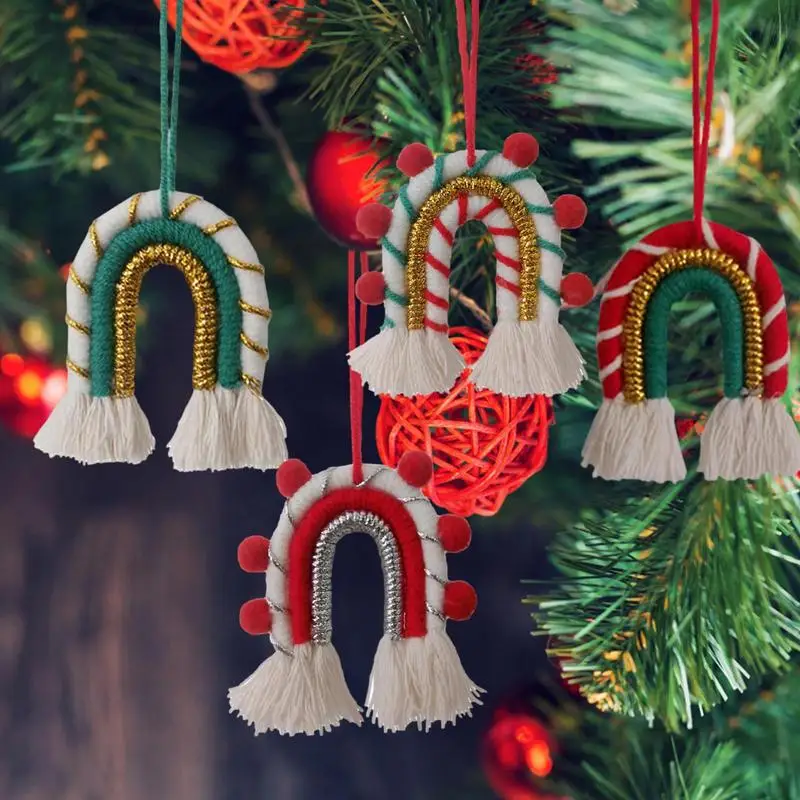 Christmas Tree Hanging Pendant Boho Woven Macrame Wall Hanging Pendant For Home Decor Holiday Party Background Christmas Decor
Christmas Tree Hanging Pendant Boho Woven Macrame Wall Hanging Pendant For Home Decor Holiday Party Background Christmas Decor