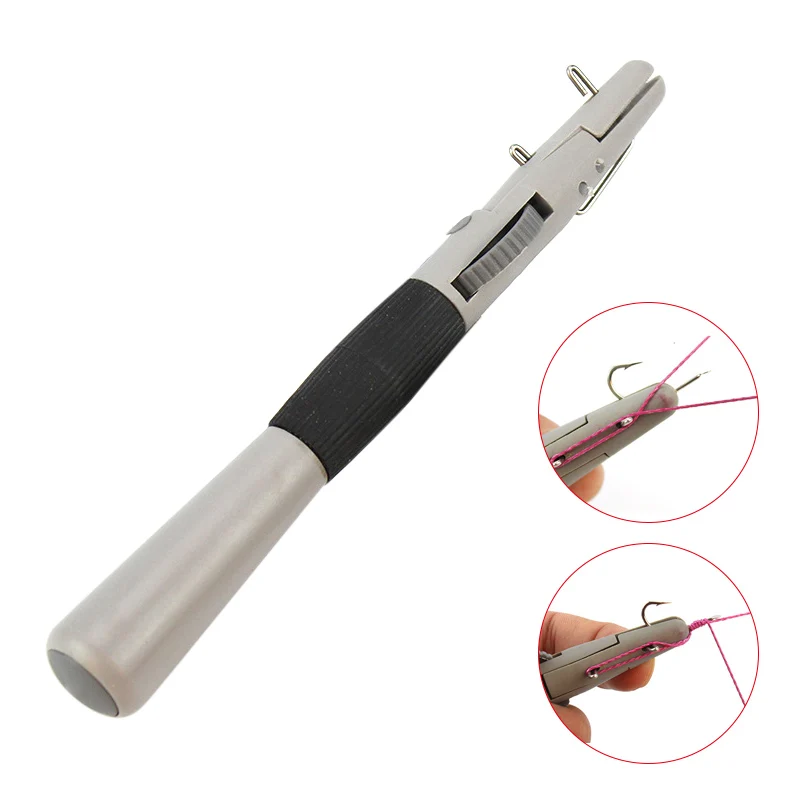 Portable Manual Fishing Hook Tier Fishing Accessories Tie Fast Fishing Hooks Line Tying Tool with Sub-line Tie Knots Tie Device
Portable Manual Fishing Hook Tier Fishing Accessories Tie Fast Fishing Hooks Line Tying Tool with Sub-line Tie Knots Tie Device