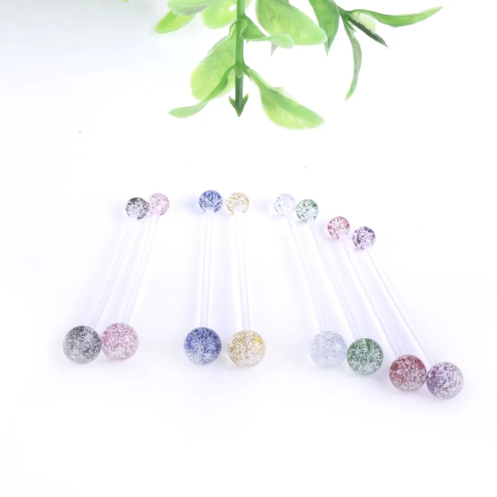 1pc soft rod belly ring navel stud jewelry button piercing body women | Украшения и аксессуары