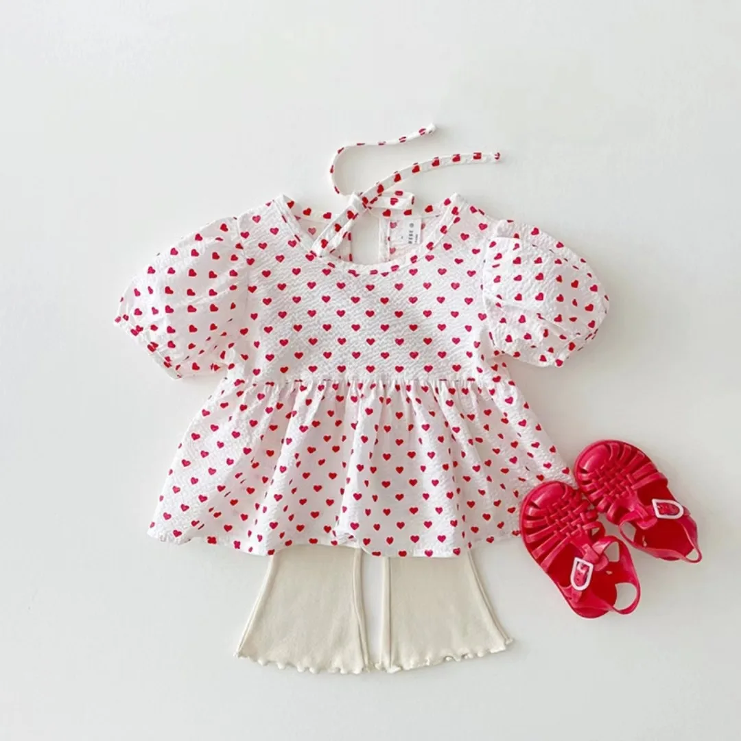Children's clothing summer girl little big boy cotton floral sweet and cute puff sleeve ruffle short sleeve
Children's clothing summer girl little big boy cotton floral sweet and cute puff sleeve ruffle short sleeve