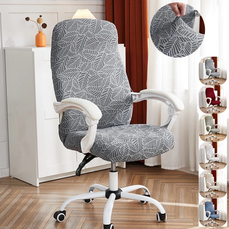Office Chair Cover Jacquard Stretch Spandex Computer Seat Covers Elastic Office Desk Washable Gaming Chair Slipcover Study Room
Office Chair Cover Jacquard Stretch Spandex Computer Seat Covers Elastic Office Desk Washable Gaming Chair Slipcover Study Room