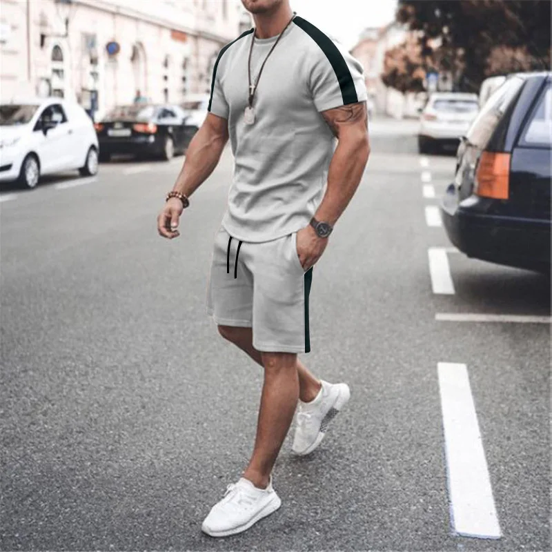 Men T Shirt Sets Summer Men's Sets Oversized Man Casual Sportswear Fashion Tracksuit Streetwear T-shirt + Shorts Workout Suit
Men T Shirt Sets Summer Men's Sets Oversized Man Casual Sportswear Fashion Tracksuit Streetwear T-shirt + Shorts Workout Suit