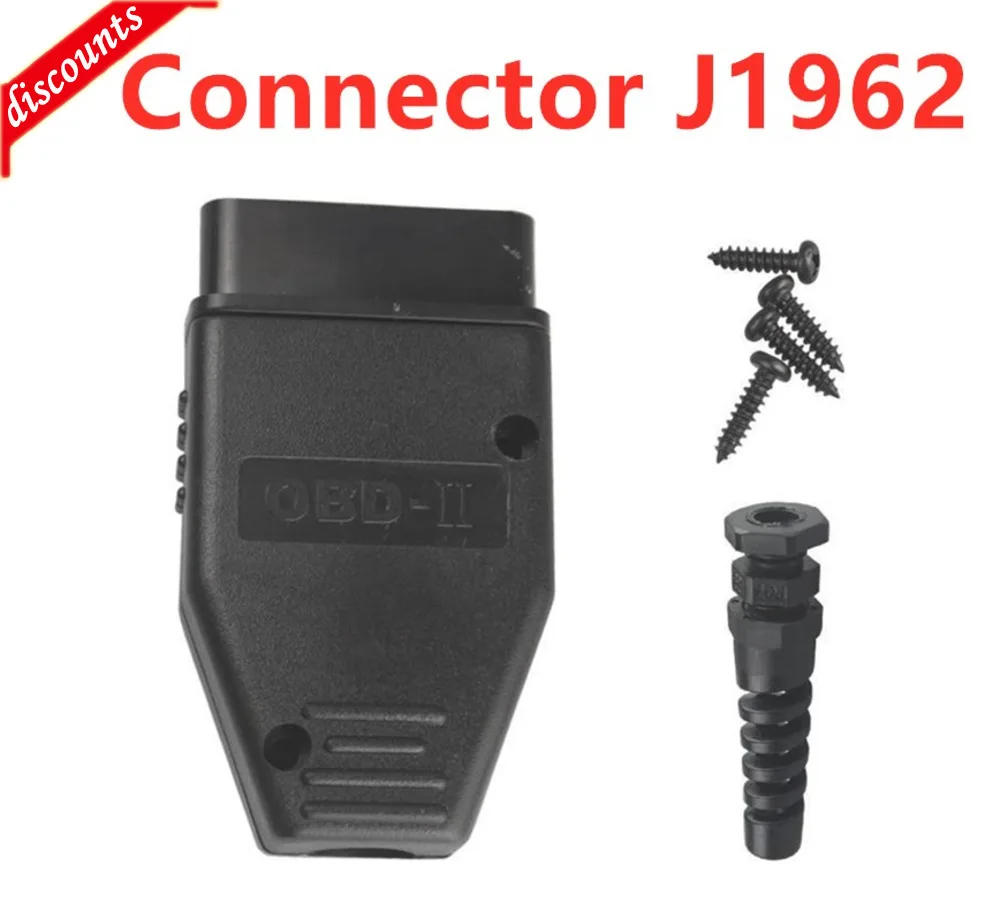 10 шт./партия, быстрая доставка! 16-контактный адаптер OBD2 OBDII, Штекерный разъем, Штекерный адаптер jзубного соединения, диагностический инструмент 
10 шт./партия, быстрая доставка! 16-контактный адаптер OBD2 OBDII, Штекерный разъем, Штекерный адаптер jзубного соединения, диагностический инструмент