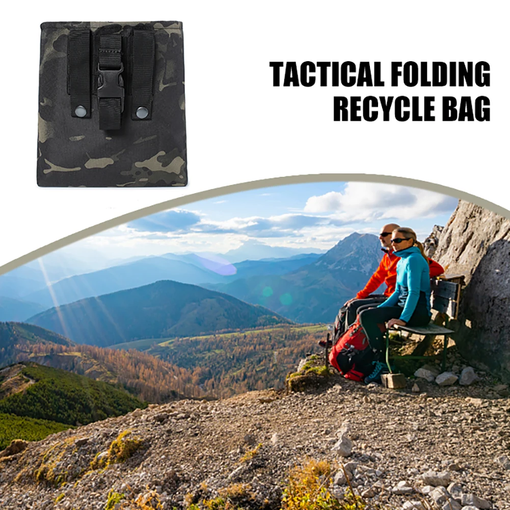 Portable Molle Recycling Bag Folding 600D Nylon Molle Waist Accessory Bag Equipment for Hunting Hiking Outdoor Sports 
Portable Molle Recycling Bag Folding 600D Nylon Molle Waist Accessory Bag Equipment for Hunting Hiking Outdoor Sports