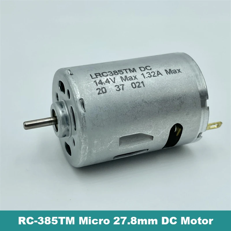 Mini RS-385 Carbon Brush Electric Motor DC 12V 18V 24V 16000RPM High Speed Micro 28mm Round Motor DIY Hair Drier Vacuum Cleaner
Mini RS-385 Carbon Brush Electric Motor DC 12V 18V 24V 16000RPM High Speed Micro 28mm Round Motor DIY Hair Drier Vacuum Cleaner
