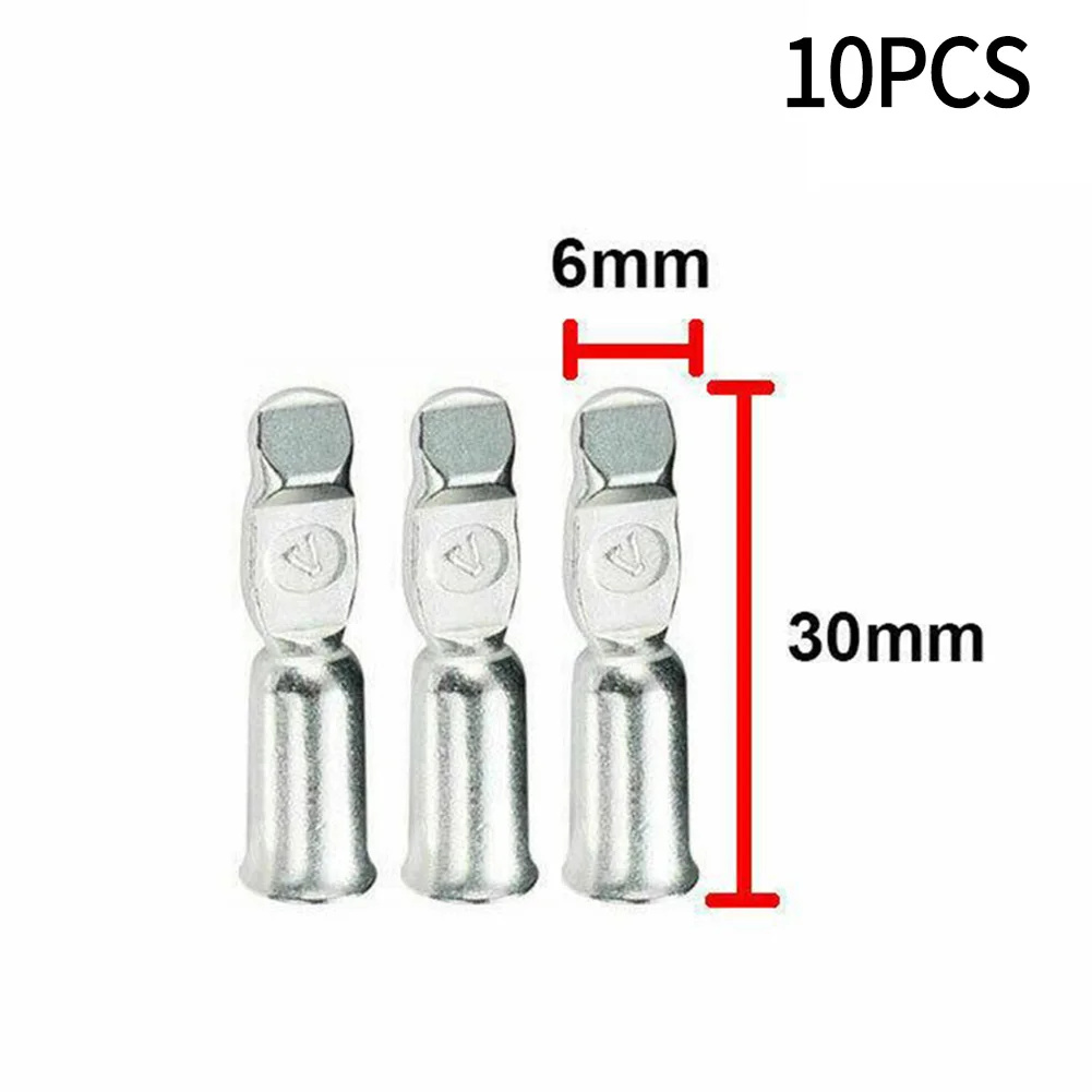10 PCS Battery Power Connectors Terminals 50A For Anderson Plug Plug Electric Car Battery Plug Pins Lugs Terminal
10 PCS Battery Power Connectors Terminals 50A For Anderson Plug Plug Electric Car Battery Plug Pins Lugs Terminal